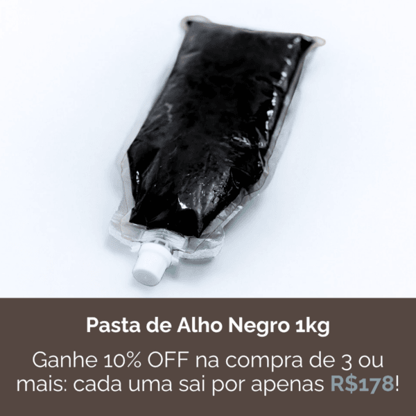 Pasta de Alho Negro Artesanal 1Kg
