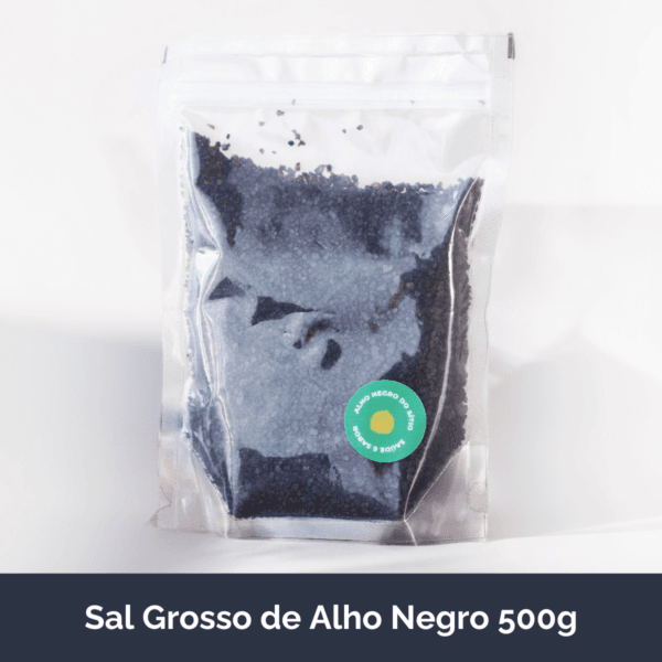 Sal Grosso de Alho Negro 500g